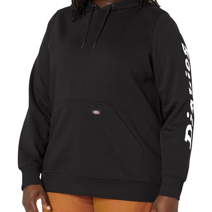 Dickies Size Women's Plus Heavyweight Logo Sleeve 