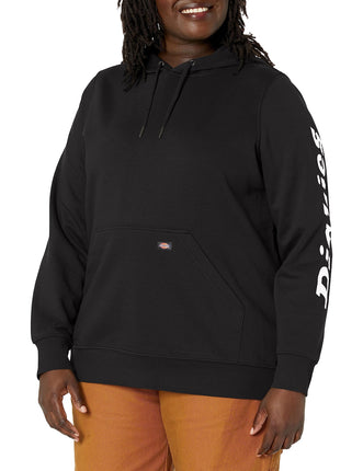 Dickies Size Women's Plus Heavyweight Logo Sleeve 