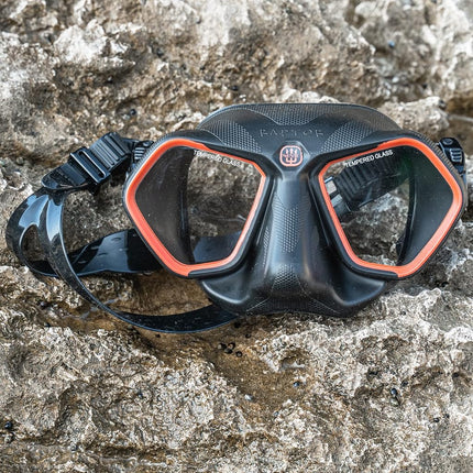 Seac Raptor Mask - Black/Blue