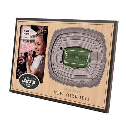 Marco de fotos 3D StadiumViews de los New York Jets de la NFL de YouTheFan