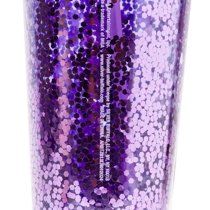 Silver Buffalo Bratz “Drama Mama” Confetti Cold Cup Featuring Cloe, Jade, Yasmin, and Sasha, 32 Ounces