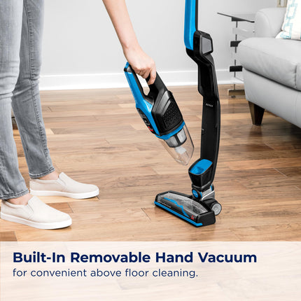 Bissell, 3061 Featherweight Aspirateur balai sans fil, Autonome, Bleu électrique, Noir