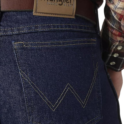 Wrangler Men's Relaxed Fit Jean, Antique Navy, 58W x 34L