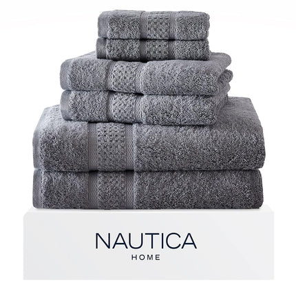 Nautica - Bath Towels, 100% Soft & Absorbent Cotto