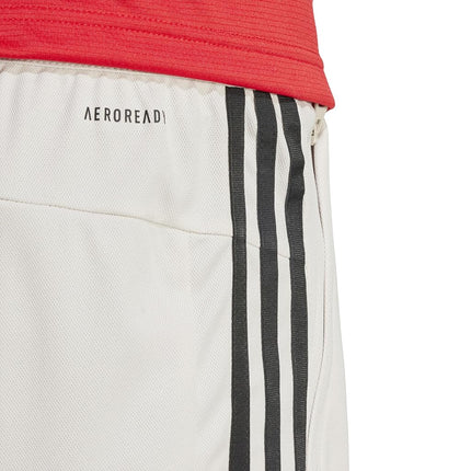 adidas Men's Train Essentials Piqué 3-Stripes Shorts, Wonder Alumina/Black, XL