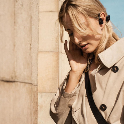 Sudio B2 Black, Open Ear, Bone Conduction, IPX5, Bluetooth v5.3, USB-C, 12h Playtime