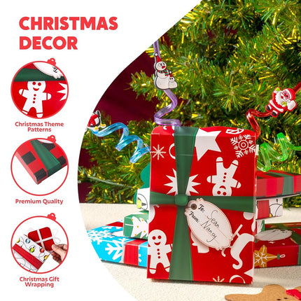 JOYIN 6PCS Gift Card Box, Gift Card Holder Unique for Holiday Birthday Presents Wrap, 4.7” x 4” x 0.8” Christmas Cash Money Card Box Holders, Xmas Party Favor Gifts Wrapping Boxes