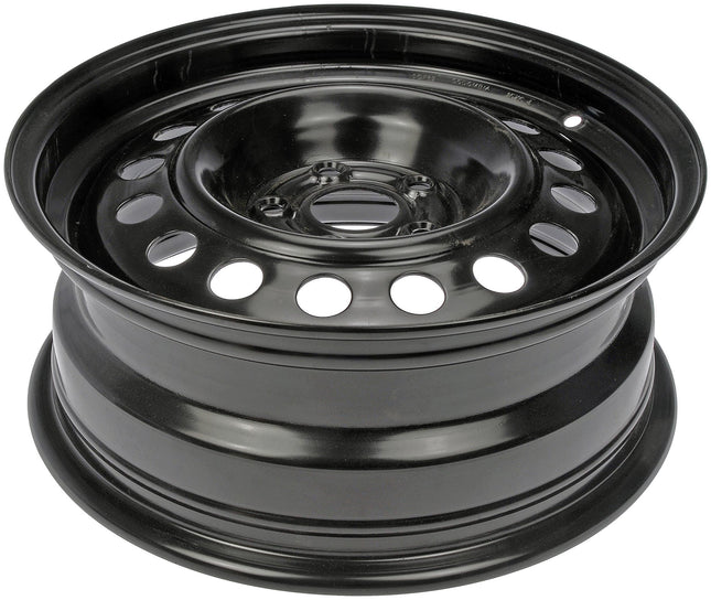 Dorman 939-104 Rueda de acero de 15 x 6 pulgadas compatible con modelos selectos de Toyota, negra