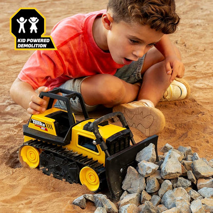 Tonka - Steel Classics Bulldozer, Frustration-Free Packaging (FFP)