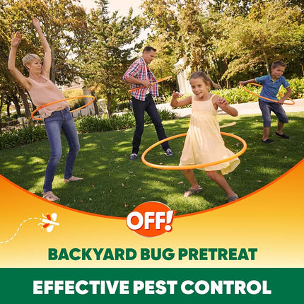 OFF! Bug Control Backyard Pretreat Perimeter Treatmeant, 32 Fluid Ounces