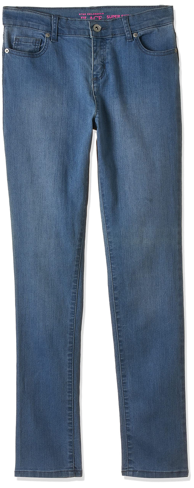 The Children's Place Big Girls Lt Ind Supr Skny, Light Indigo, 10