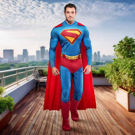 Rubies Superman 2025: Superman Cape for Adults, Men's One Size Red