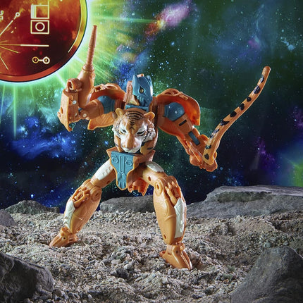 Transformers Generations War for Cybertron Golden Disk Collection Chapter 3, Mutant Tigatron, AMAZON EXCLUSIVE
