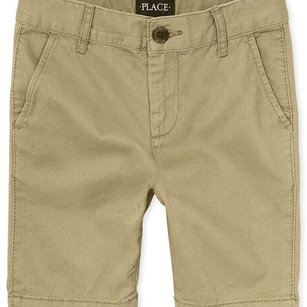 The Children's Place Short chino bébé et enfant garçon, couleur lin, taille 10