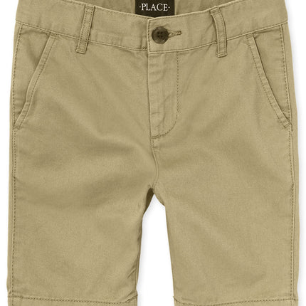 The Children's Place Boys Stretch Chino Shorts, Fl