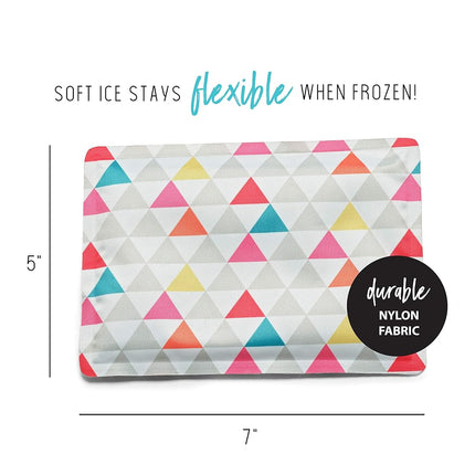 Fit & Fresh 10300KFFWBPK Soft Ice Pack (2 Pack), Nylon, Multicolor