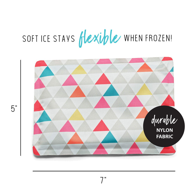 Fit & Fresh 10300KFFWBPK Pain de Glace Souple (Paquet de 2), Nylon, Multicolore