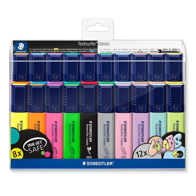 Staedtler Textsurfer Classic Highlighters - 20 pcs
