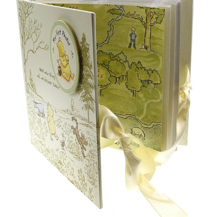 Disney Magical Beginnings Classic Pooh My First Photos Baby Album for 6 x 4 Photographs New (DI165), 200 g WBM-GFT45