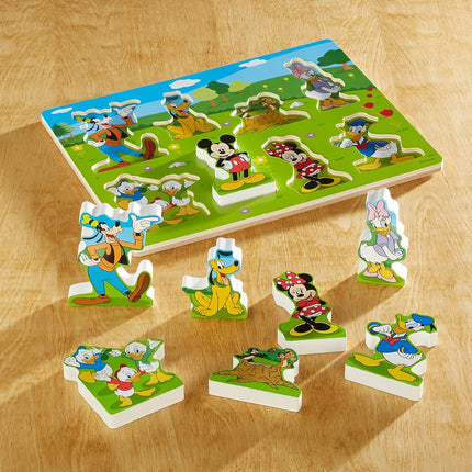 Mickey Mouse Clubhouse Wooden Chunky Puzzle