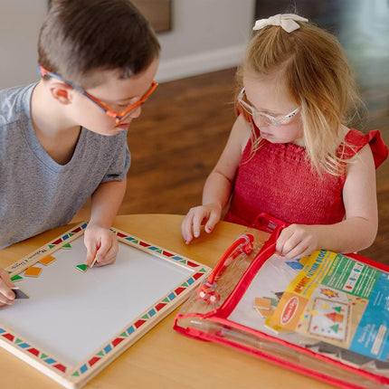 SABLON Melissa & Doug 3590 Magnetic Geometric Figures