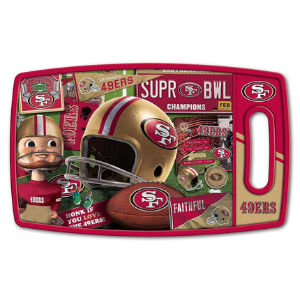 Plan­che à découper YouTheFan NFL San Francisco 49ers Retro Series