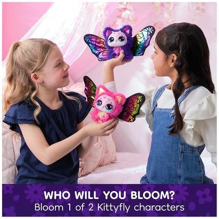 Hatchimals Bloomables Kittyfly Surprise Interactive Toy & Flower, Ages 5+