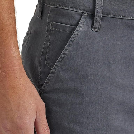 Wrangler Authentics Men's Authentics Flat Front Short Casual, Pewter, 46W x 7L Big