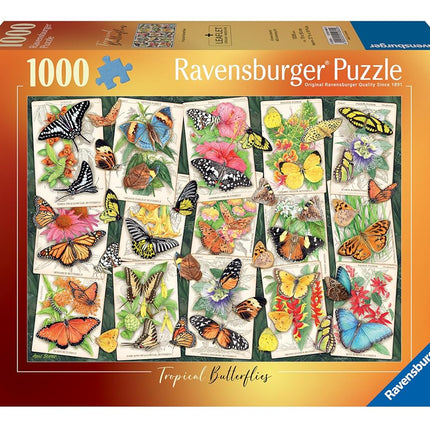 Ravensburger Adult Puzzles Tropical Butterflies - Ages 12+