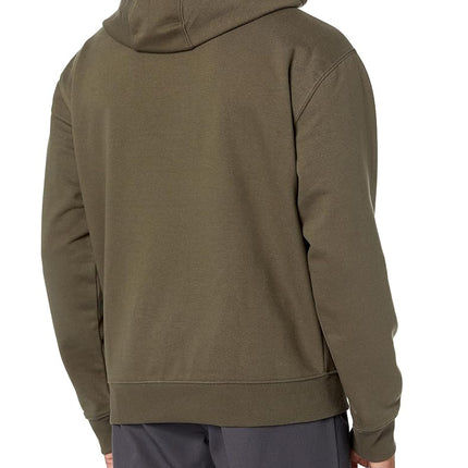 Dickies Men's Big & Tall Water Repellent Tri-Color Logo Hoodie, Moss Green, X-Large