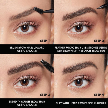 NYX Professional Makeup Lift and Snatch Brow Tint Pen Pencil, Black