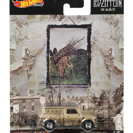 Hot Wheels GJR17 Led-Zeppelin '67 Austin Mini Van Real Riders 4/5