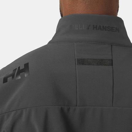 Helly Hansen Men's Crew Softshell Jacket 2.0, Ebony, S