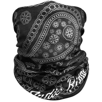 Cache-cou multifonctionnel en microfibre Paisley Indie Ridge pour moto, ski, snowboard, randonnée, vélo