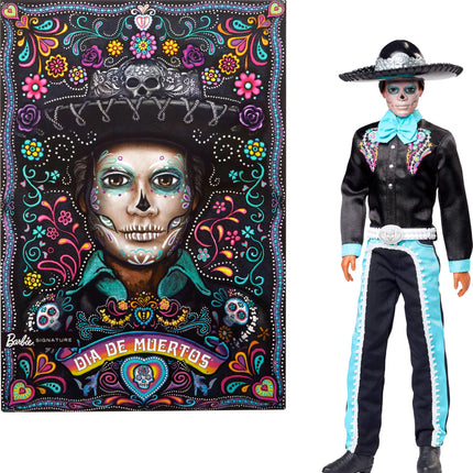 Barbie Signature Doll, 2024 D�a De Muertos Ken Col