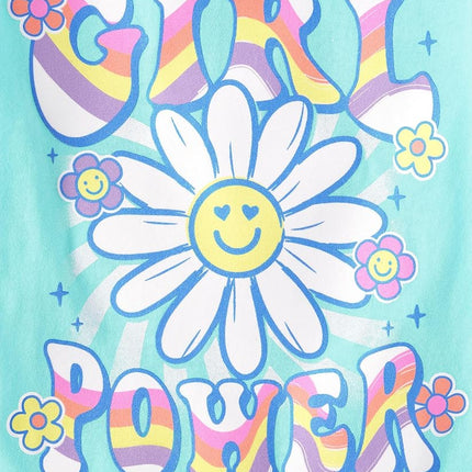 The Children's Place Girls Kindness, Love, Equality Short Sleeve Graphic T Shirts, Girl Power 4-Pack, XX-Large, Girl Power 4-Pack, 2XL
