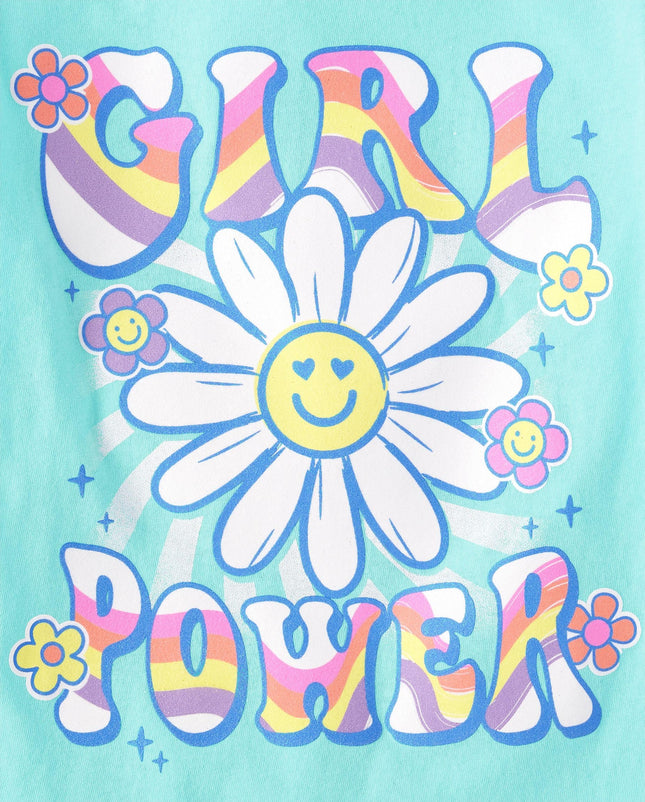 The Children's Place T-shirts graphiques à manches courtes pour filles Kindness, Love, Equality, lot de 4 « Girl Power », TP, lot de 4 « Girl Power », TTG