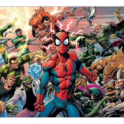 Buffalo Games - Marvel - Spider-Man Sinister War - 1000 Piece Jigsaw Puzzle for Adults - Collectible Tin Case - Finished Size is 26.6 x 19