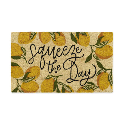 DII Natural Coir Doormat, Fun Greeting Mat, Squeez