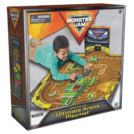 Monster Jam 1:64 Garage Vehicle Playmat