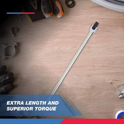 Neiko 00206A 1/2 Inch Drive Premium Breaker Bar, 24" Length Cr-V Steel