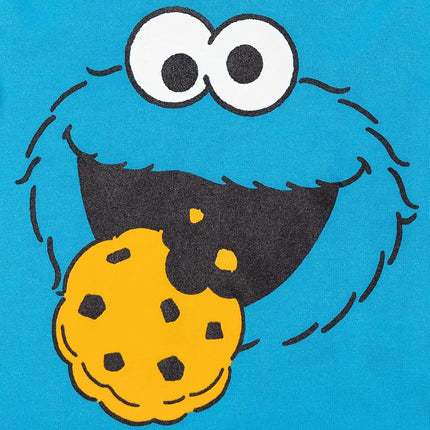 Sésamo Monstruo de las Galletas Sudadera de Forro Polar para Niños Pequeños 2T