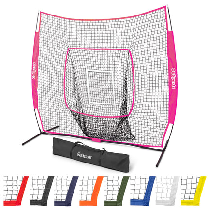 GoSports 7x7 ft Baseball & Softball Batting & Pitc