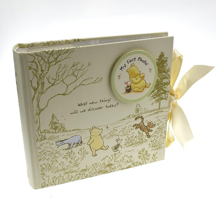 Disney Magical Beginnings Classic Pooh My First Photos Baby Album for 6 x 4 Photographs New (DI165), 200 g WBM-GFT45