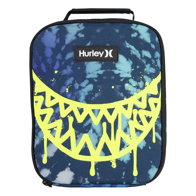 Hurley Men's Insulated Lunch Tote Bag, Blue Lazer, One Size, Insulated Lunch Tote Bag