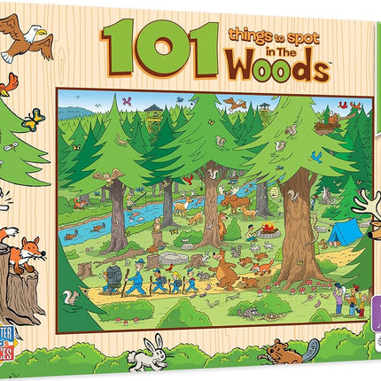 Casse-tête MasterPieces 101 Pièces « 101 choses à repérer dans les bois »