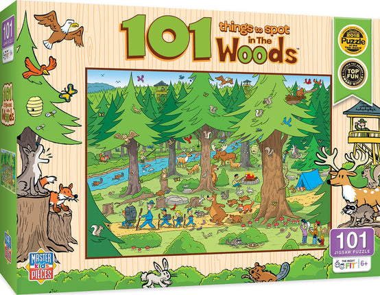 MasterPieces 101 Things to Spot in The Woods 101 P