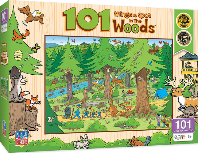 MasterPieces 101 Things to Spot in The Woods 101 P