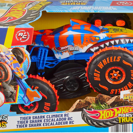 Hot Wheels Monster Trucks RC Tiger Shark Climber