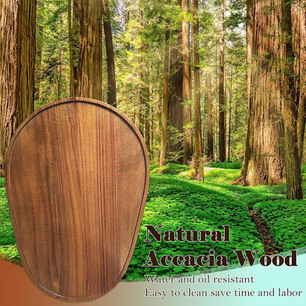 Acacia Wood Mixer Slider Mat for KitchenAid Stand Mixer Wooden Sliding Tray Compatible with Kitchen Aid 5-8 Qt Mixer